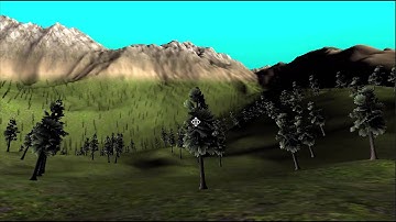 Planetary Terrain - Tree system work-in-progress