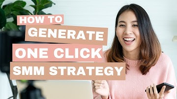 How To Generate One Click SMM strategy Using WRITIX AI