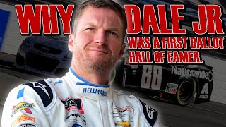 Dale jr. was a first ballot nascar hall ...