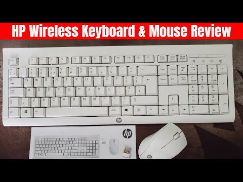 Unboxing & Review - HP C2710 Wireless Keyboard & Wireless Mouse Combo (4K)