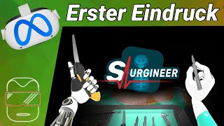 Meta Quest 2 [deutsch] Surgineer VR Gameplay | Oculus Quest 2 Games | Meta Quest 2 Handtracking 2.0