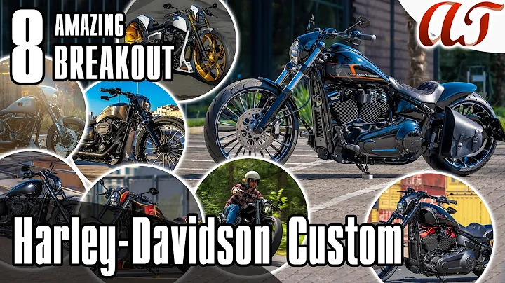 8 AMAZING Harley-Davidson BREAKOUT Custom [4K] * A&T Design