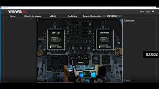 Setting up the WinWing TopGun MIP (Main Instrument Panel)  (Display Link, SIMAPP Pro, and DCS)
