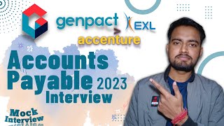 Genpact Accounts Payable Interview Questions & Answers  2023 | Genpact P2P Mock Interview Feb'2023