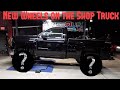 Shop Truck gets new Wheels at Tires R Us!