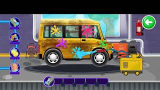 Kids Car Wash Sarvice auto workshop Garage Games screenshot 4