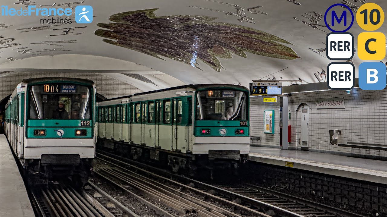 Paris/France🇫🇷 Station  Saint-Michel, Notre-Dame,RER,Métro
