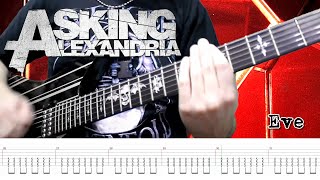 Asking Alexandria - Eve (Guitar Cover + TABS)