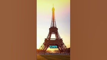 The Eiffel Tower Grows in Summer… and Nobody Talks About It! #shorts #viral  #facts
