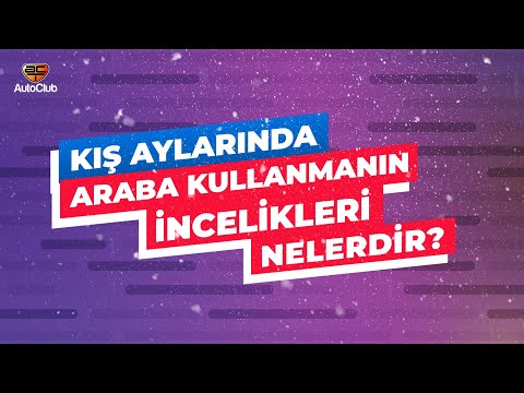 Kış Aylarında Araba Kullanmanın İncelikleri Nelerdir? | AutoClub