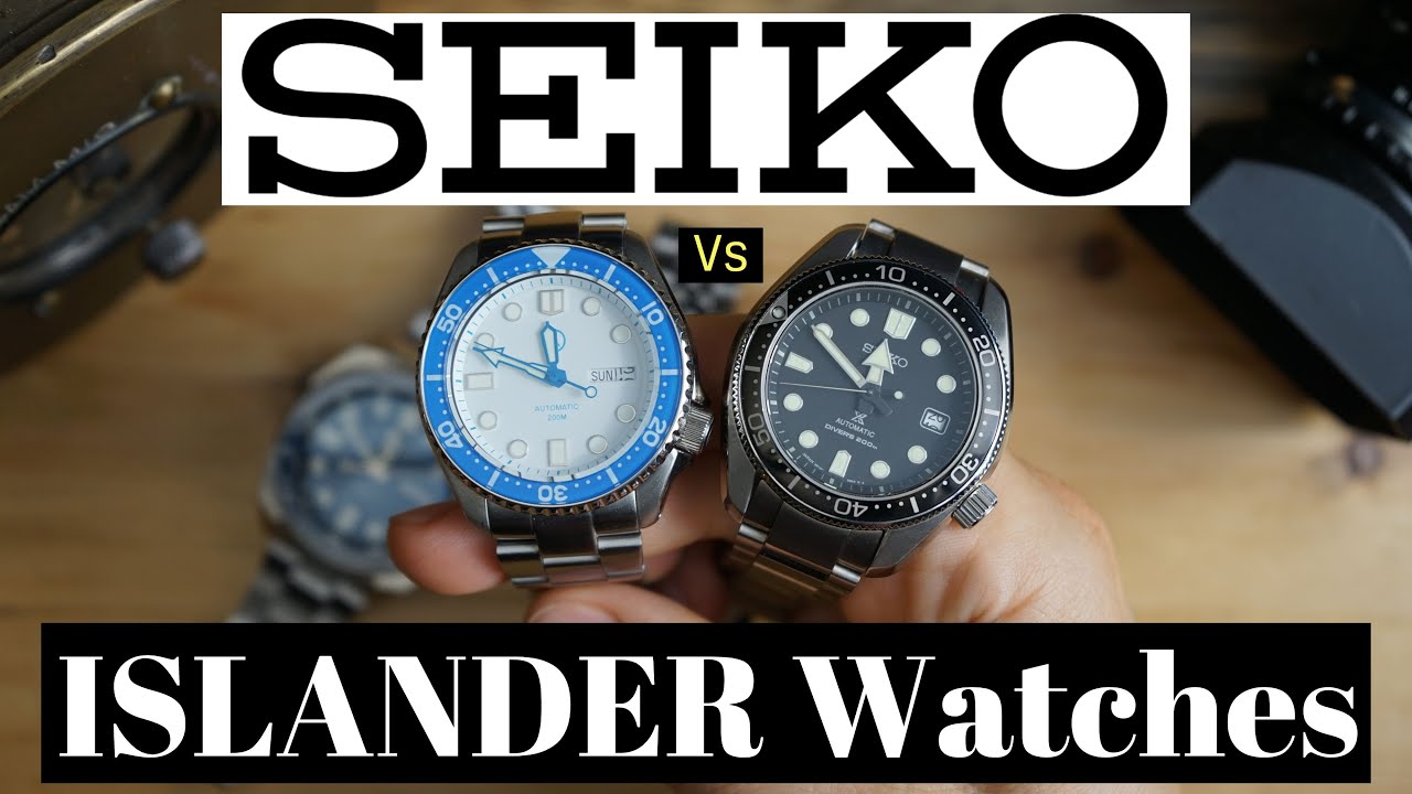 Seiko Vs Islander Watch - The SKX and SBDC061 vs Homages By Long Island  Watches !!! - YouTube