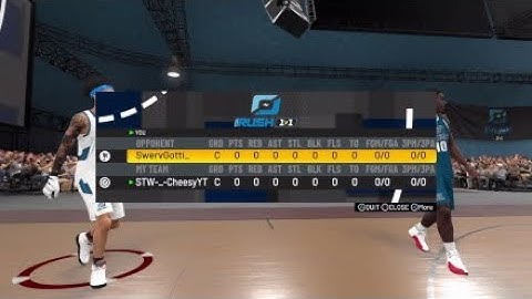 Winning 1v1 Rush!!! AND SNATCH BLOCK!!! Nba2k21