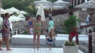 MONTENEGRO - disco party Oblatno beach 2012