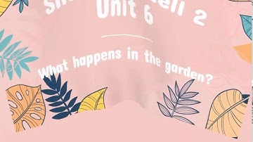 Show and tell 2 ~ Unit 6 Lesson 1 & 2