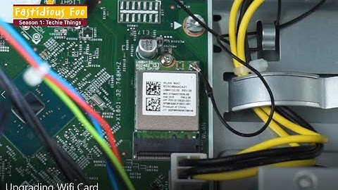 Upgrading the Wifi Card (from Wifi-5 to Wifi-6)