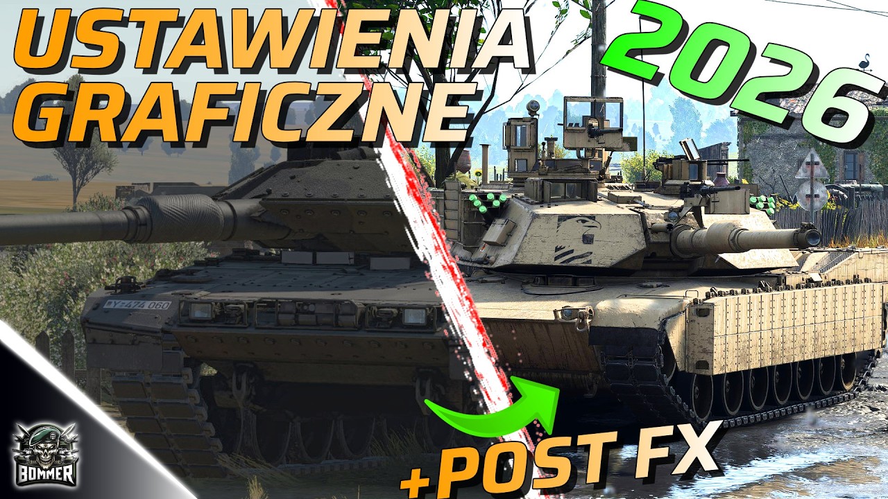 Ustawienia graficzne 2026 + Post FX || WAR THUNDER || PL - YouTube