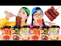 Mukbang 뽀로로 떡볶이 짜장면 먹방 Black Noodle TTeokbokki DONA 도나 