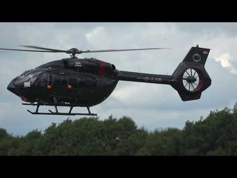 M-AJOR H145 LANDING AT TURWESTON AIRFIELD 0307