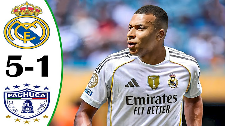 Mbappe Hat-Trick 💥 Real Madrid vs Pachuca 5-1 - All Goals & Highlights - Club World Cup 2025