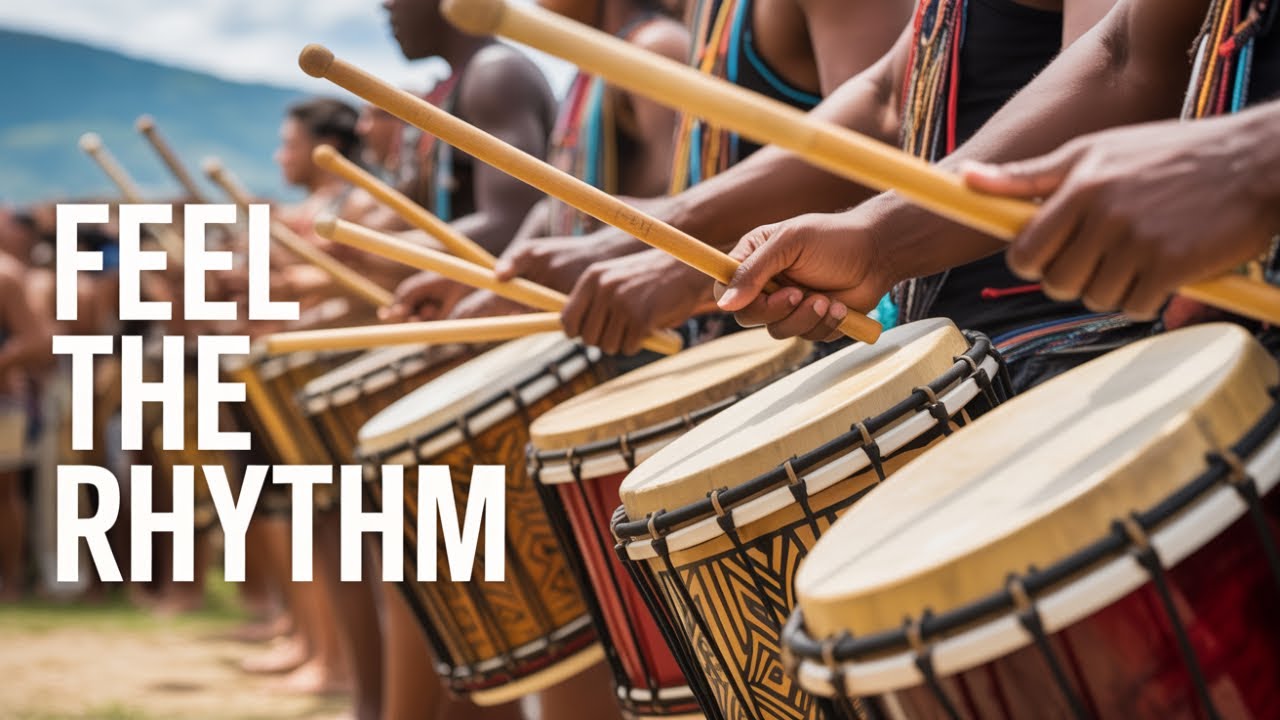 Tribal Festival Beats | Lively Drums and Ancestral Rhythm