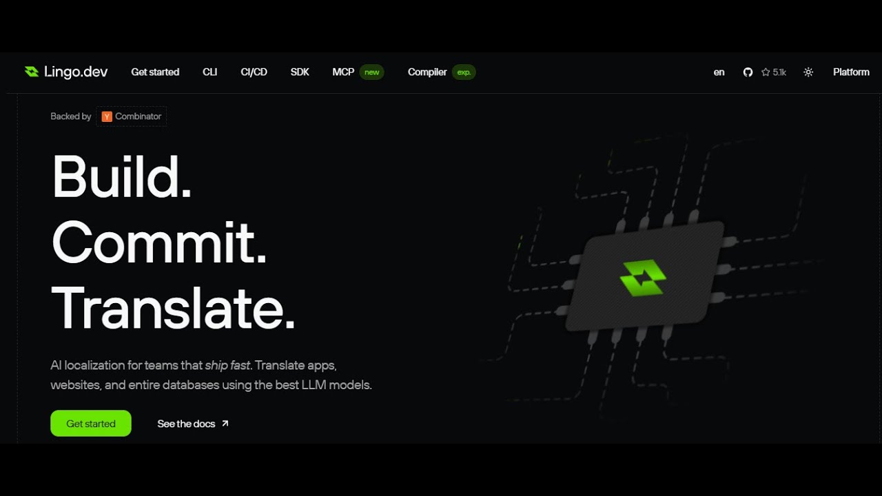 Lingo.dev - Automated AI Localization for web & mobile apps - YouTube