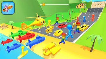 SHAPE SHIFTING Games Mobile Walkthrough iOS, Android Gameplay Levels All @Gaming Amop