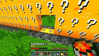 MINECRAFT 2v2 LUCKY BLOCK WALLS