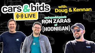 Cars \& Bids Live! - Auctioned - Depreciated Porsches to JDM Rally Legends - Ron Zaras [Hoonigan]