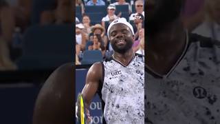 Tiafoe makes his own luck… 😂🤭