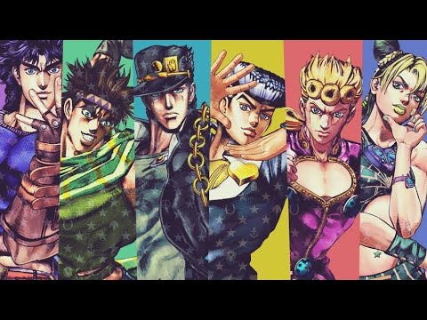 Jojo's Bizarre Adventure All Openings | 1 - 11 | Full | Part 1 - 6