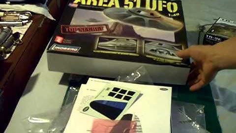 area 51 UFO model kits