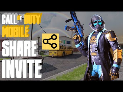 How To Share Invite Link To Any Social Platform In COD Mobile | Private Match COD Mobile