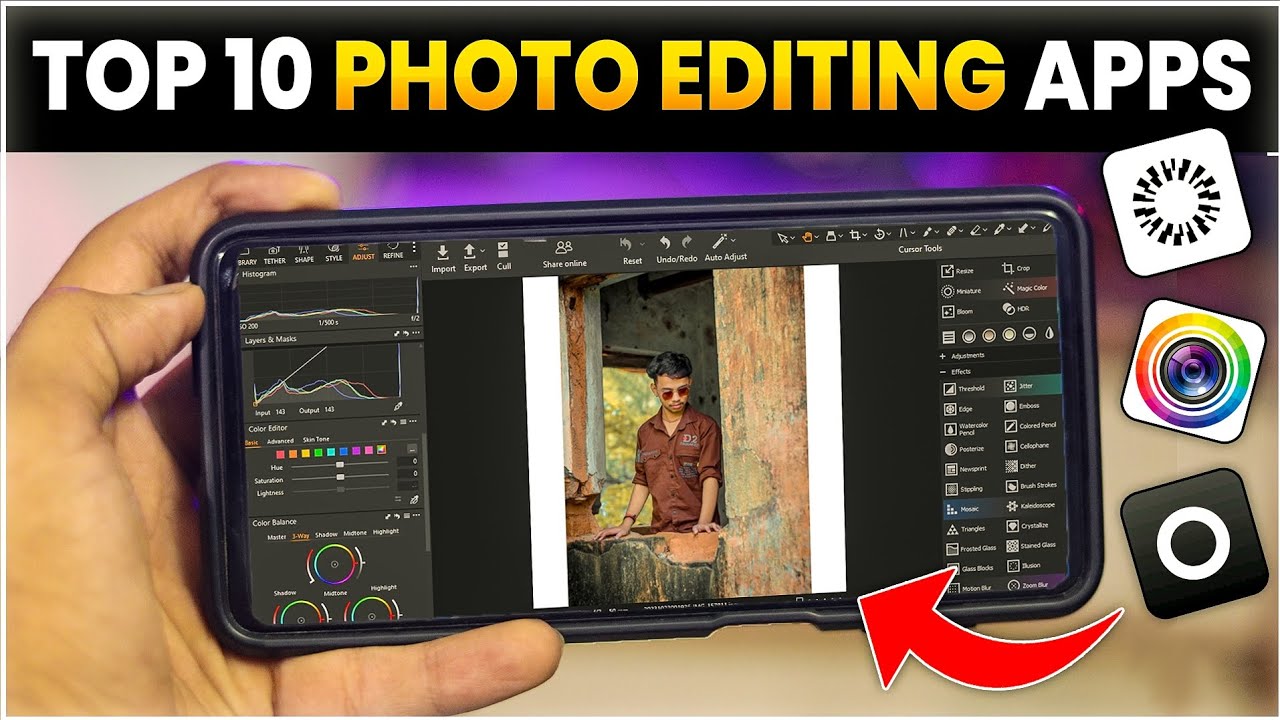 Top 10 Best Free Photo Editing Apps for Android Phone📱[2025] - Beginner ...