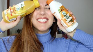 GARNIER HAIR FOOD CHAMPÚ Y ACONDICIONADOR  ¿SON REALMENTE BUENOS?