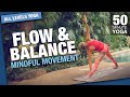 Flow  balance yoga class  five parks yoga  50 minutes