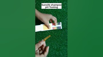 Sunsilk shampoo pH Testing value is using ❌✅ #shorts