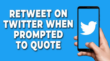How to Retweet on Twitter When Prompted to Quote Tweet