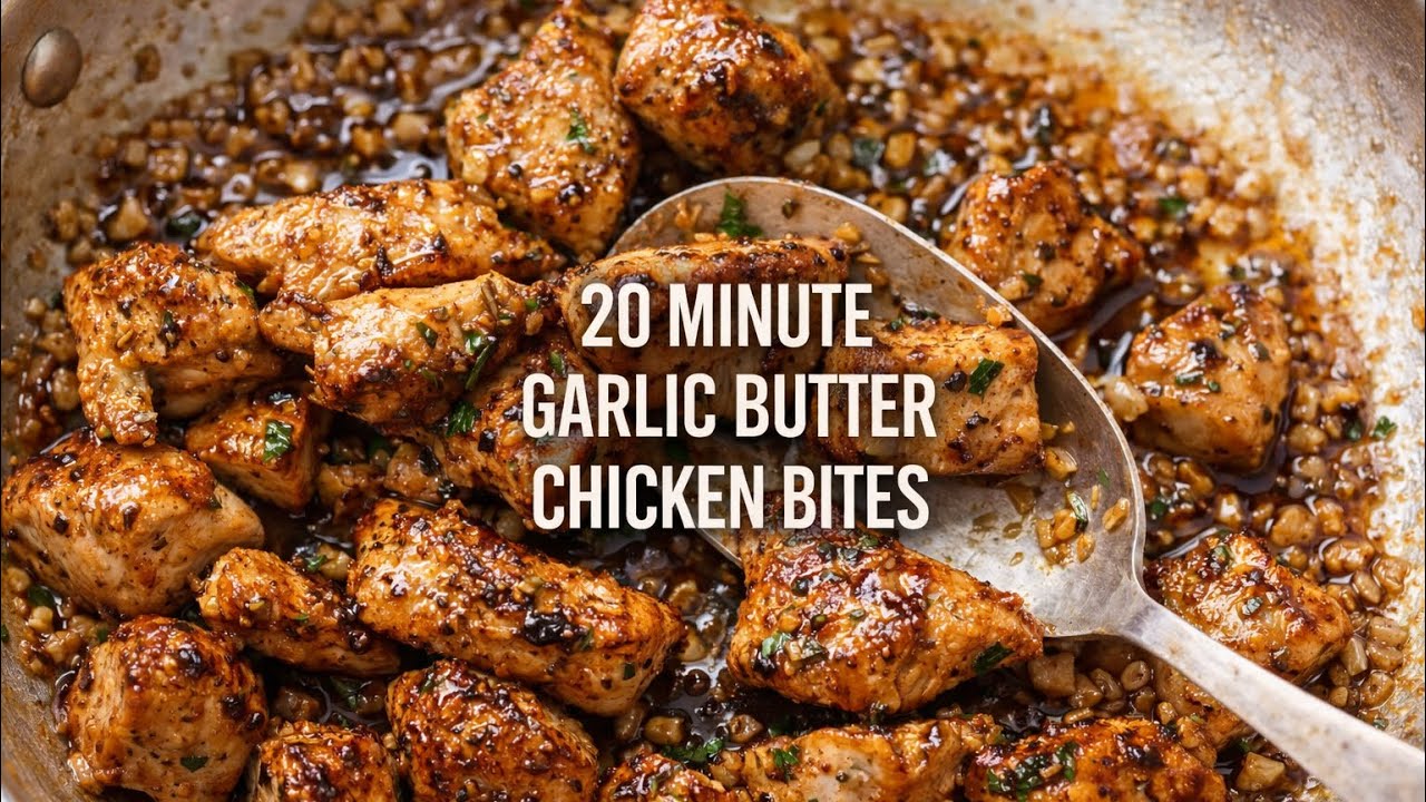 20-Minute Garlic Butter Chicken That Tastes Like Restaurant Food