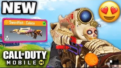 OMG 😱 *NEW* LEGENDARY SWORDFISH - CALACA 😍 | COD MOBILE I Vilain Yt