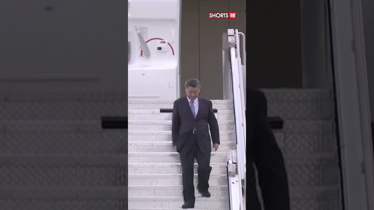 Xi Jinping Arrives In The U.S. For APEC Summit | China-U.S. Relations | News18 | #shorts | N18S