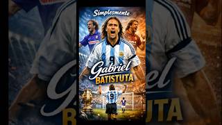 🔥 SIMPLESMENTE GABRIEL BATISTUTA: O REI DOS CAMISAS 9 ⚽👑 #argentina #gabrielbatistuta #futebol