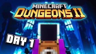 Playing Minecraft Dungeons II Until I'm Tired · !cape
