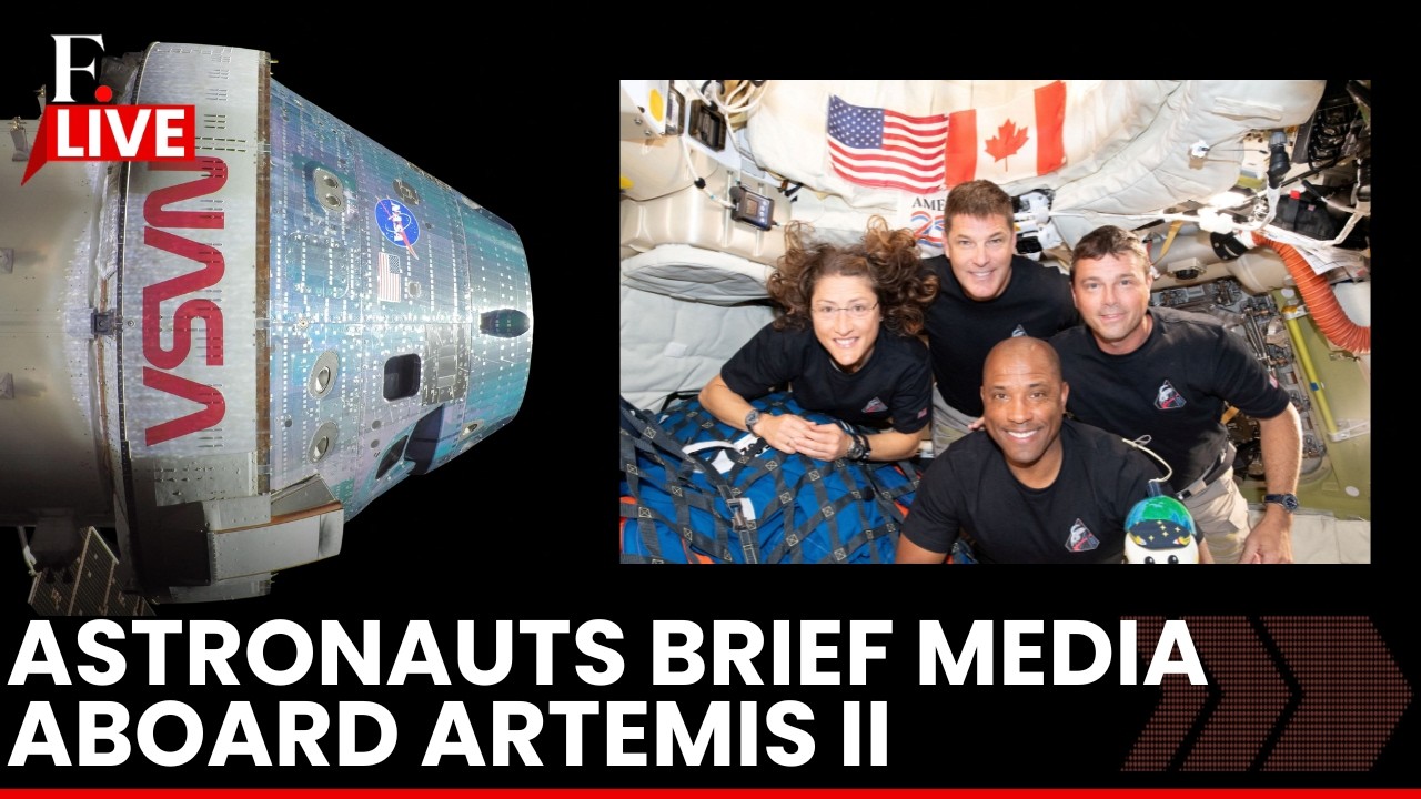 LIVE: NASA’s Artemis II Astronauts Hold Press Conference Live from ...