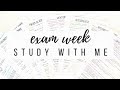 How I study on the week before an exam - Study with me | studytee