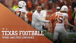 Texas Football Spring Game Press Conference [April 20, 2024]
