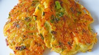 Potato & Carrot fritters