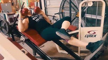 Hack Squat Superset with Isolation