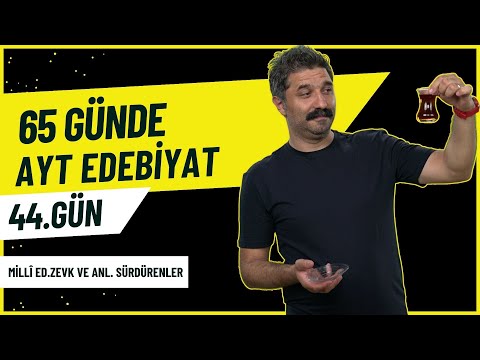 Millî Edebiyat Anlayışını Sürdüren Şiir / 44.GÜN / RÜŞTÜ HOCA