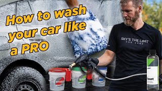 Wash your vehicle like a PRO! ◢◤ Sky's The Limit Car Care