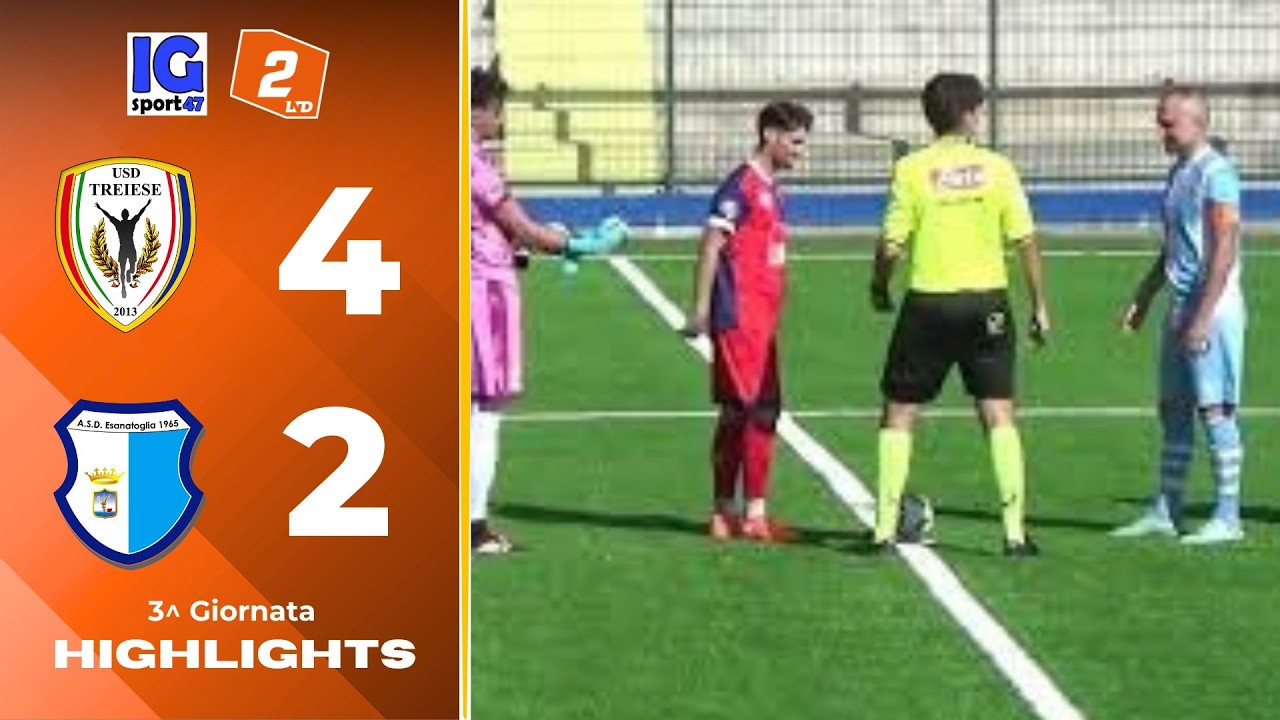 Treiese-Esanatoglia 4-2 ( Seconda Categoria Girone F)